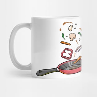 Pan with Vegetables Mug